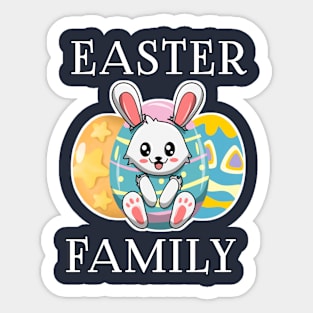 Easter Family 1 Sticker